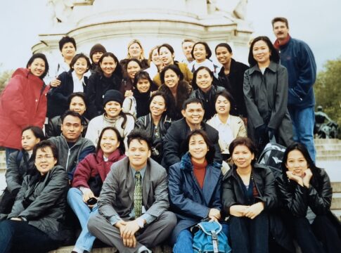 Filipino nurses at Ealing Hospital. Photo: LNWH