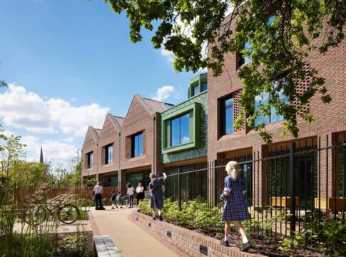 Notting Hill & Ealing High School junior school building. Photo: NHEHS