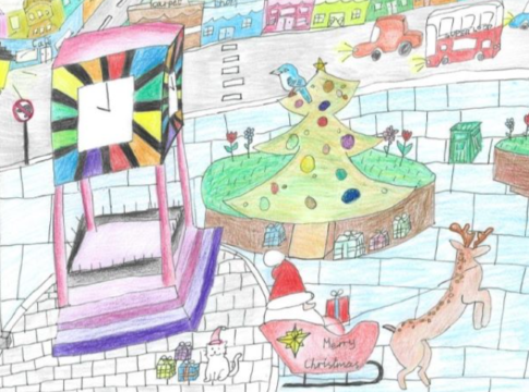 Helen Soo Christmas card