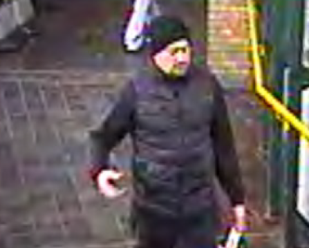 Man police wish to speak to. Photo: British Transport Police