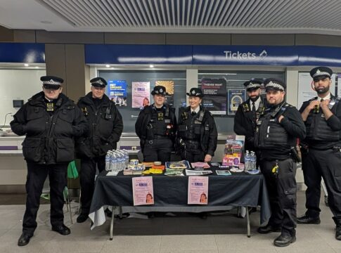 Safe Haven at Ealing Broadway station. Photo: Metropolitan Police