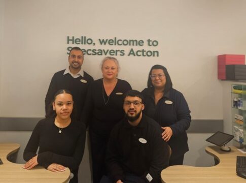 Specsavers Acton National Apprenticeship Week. Photo: Specsavers