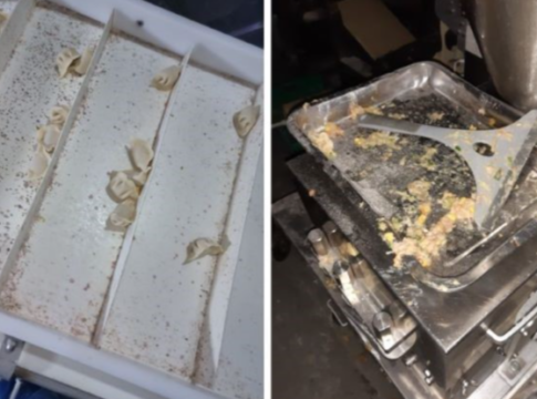 Food inspection at Hong's Dumplings. Photo: Ealing Council