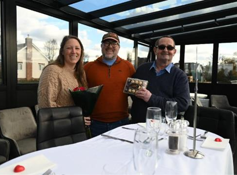 Couple win Trailfinders competition. Photo: Ealing Trailfinders