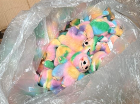 Fake Labubu dolls seized in Southall. Photo: Ealing Council