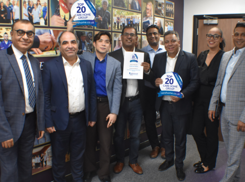 Gold Care Homes gets top 20 care home recognition. Photo: Gold Care Homes