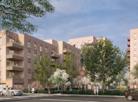 CGI of new Gurnell homes. Image: Vistry West London