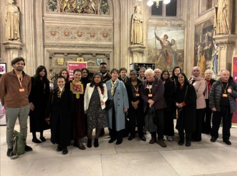 Residents attend IWD event at Westminster. Photo: Dr Rupa Huq