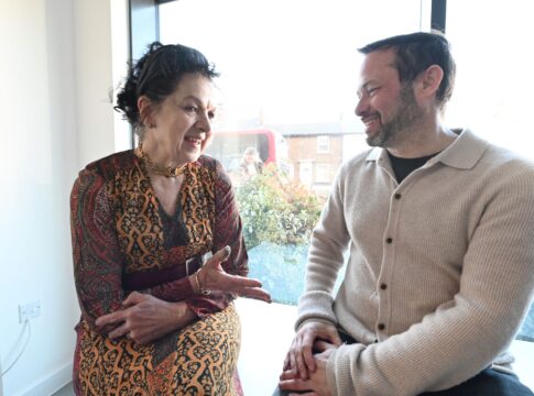 Kate Crawford and Gary Malcolm. Photo: Ealing Liberal Democrats