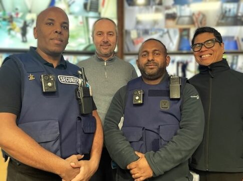 Ealing Hospital security team. Photo: LNWH