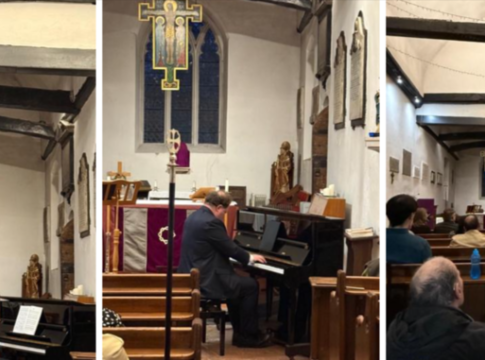 Concert at St Mary's Church in Northolt. Photo: Julian Gallant
