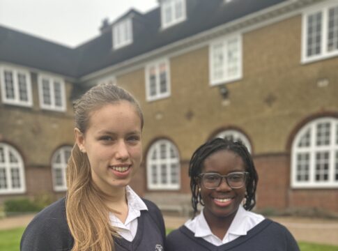 Tami and Gabriella. Photo: St Augustine’s Priory