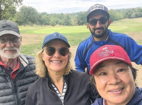 Golf players.Photo: Perivale Park Golf Club