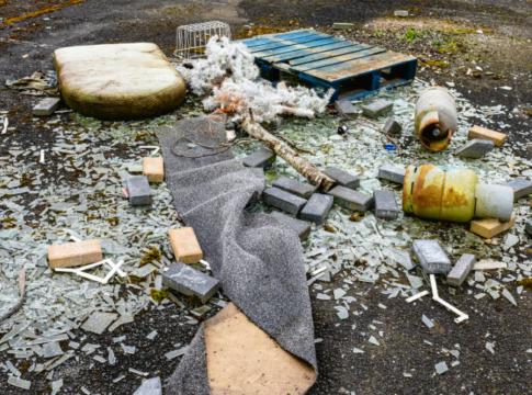 Hazardous fly tipping. Photo: wirestock /Envato