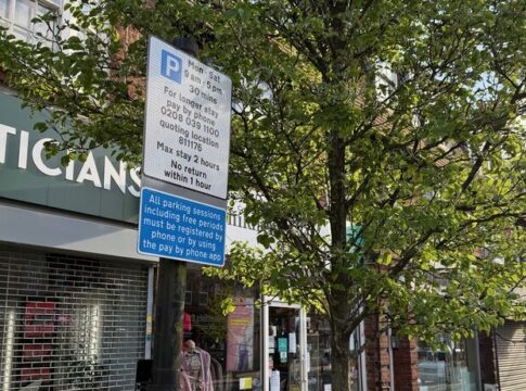 Pitshanger Lane parking. Photo: EALING.NEWS