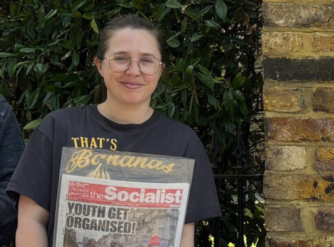 Helen Pattison. Photo: Trade Unionist and Socialist Coalition