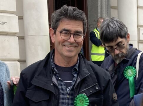 Sam Diamond. Photo: Ealing Green Party