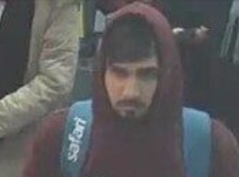 Police wish to talk to this man. Photo: British Transport Police