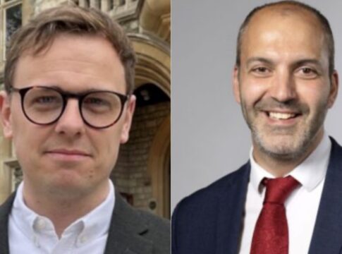 (L-R) Peter Mason, Bassam Mahfouz. Photo: Ealing Council / Labour London Assembly