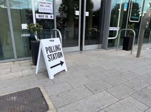 North Acton ward polling station. Photo: EALING.NEWS