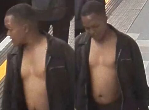 Police wish to identify this man. Photo: British Transport Police