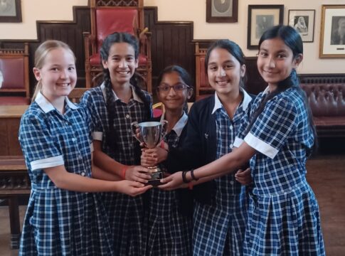 Notting Hill & Ealing High School wins national debating title. Photo: NHEHS