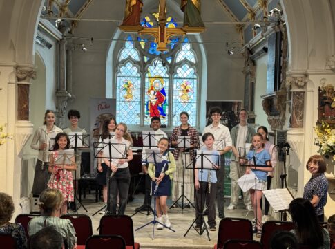 Ealing Flute Festival. Photo: Julian Gallant