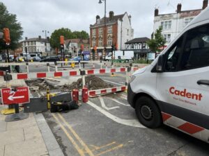 Hanwell emergency gas works June 2026. Photo: EALING.NEWS