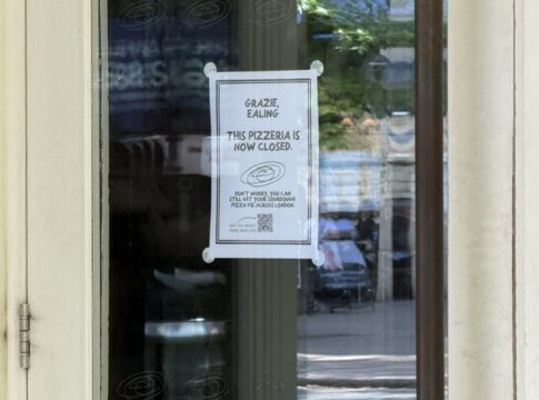 Franco Manca closes in Ealing June 2026. Photo: EALING.NEWS
