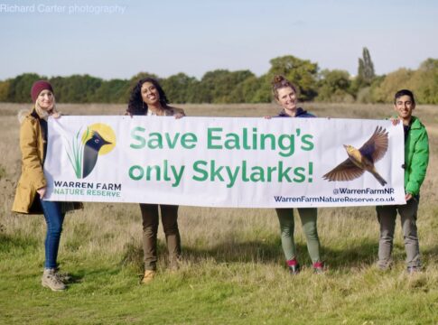 (L-R) Katie Boyles, Chantal Woodun, Lucy Lapwing and Kabir Kaul. Photo: Richard Carter / BRCS