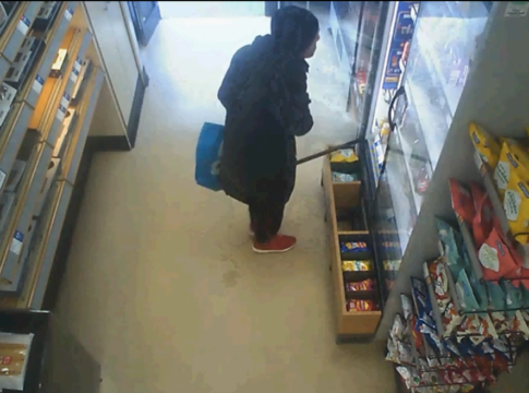 CCTV image of Michael Belgrave in Greggs. Image: Metropolitan Police