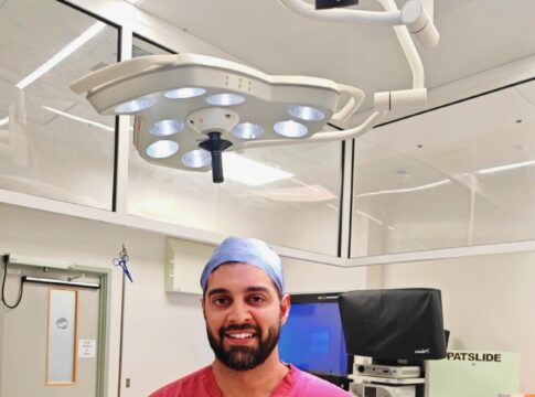 Orthopaedic surgeon Ali Zain Naqvi. Photo: LNWH