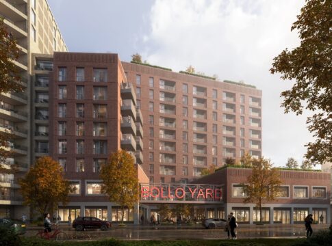 Block J/K of Bollo Yard in Bollo Lane. CGI: DMWRArchitects