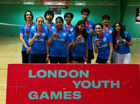 Ealing win silver at 2026 London Youth Games Badminton Competition. Photo: London Youth Games