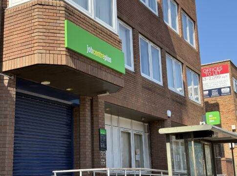 Jobcentre Plus West Ealing. Photo: EALING.NEWS