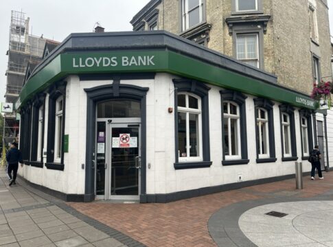 Former Lloyds Bank building in Ealing Broadway. Photo: EALING.NEWS