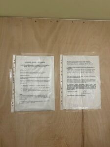 Maiden House closure order. Photo: Ealing Council