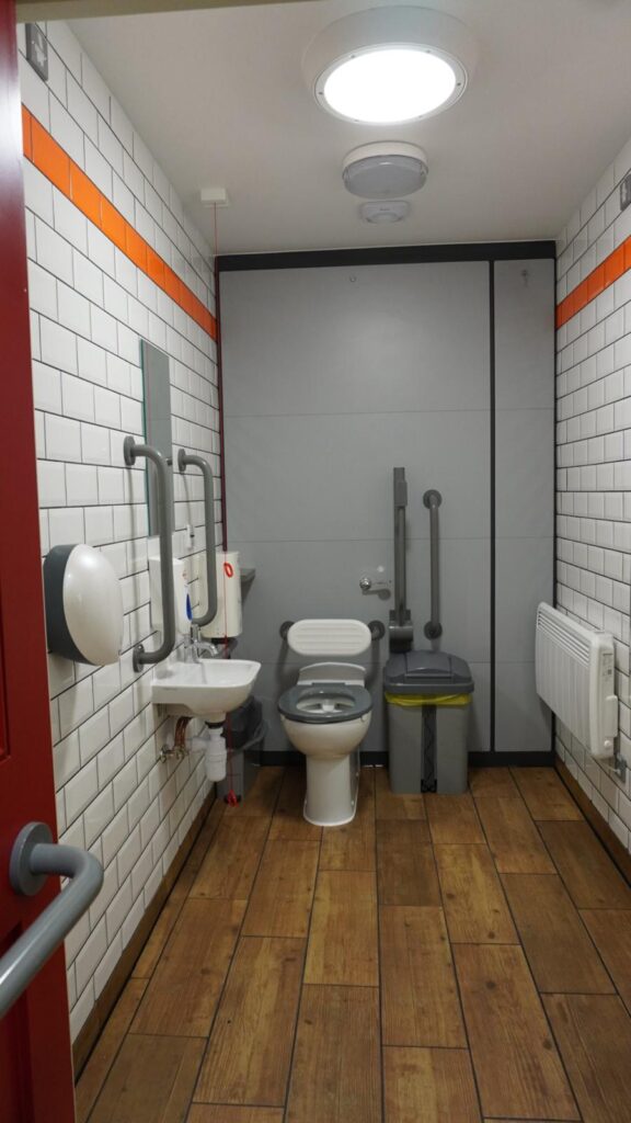 Acton Central toilets. Photo: First Rail London
