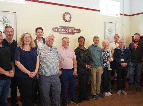 Acton Central Waiting Room. Photo: First Rail London