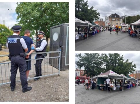 Operation Broad Oak. Photo: Metropolitan Police