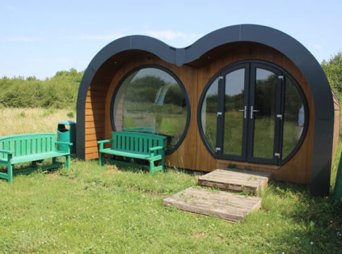 Alec Reed Academy outdoor learning centre. Photo: Alec Reed Academy
