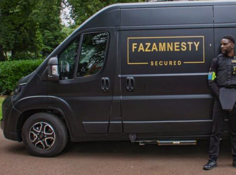 Fazamnesty van. Photo: Home Office / Fazamnesty