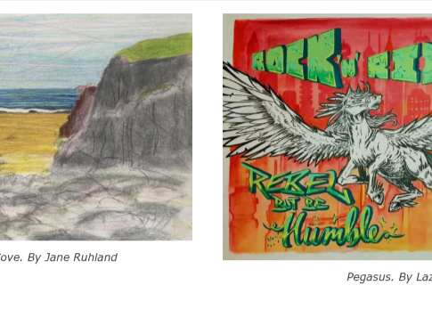 Church Doors Cove. By Jane Ruhland Pegasus. By Lazfar