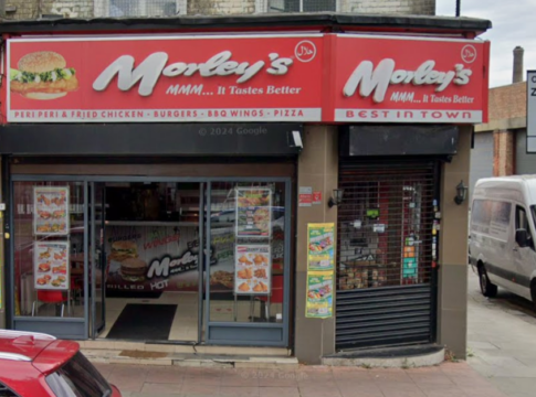 Morley’s Fried Chicken in Acton Vale. Photo: EALING.NEWS