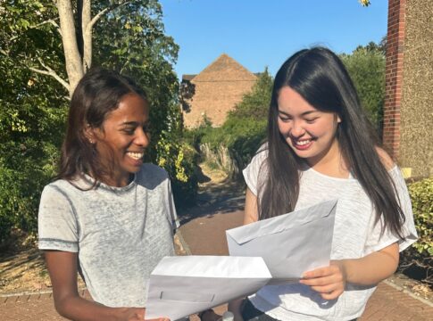 A level success for St Augustine’s Priory students. Photo: St Augustine’s Priory