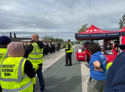 Emergency response road show 2026 in Southall. Photo: Shaan Motaleb