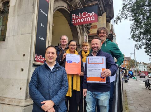 Liberal Democrats at Actone Cinema. Photo: Ealing Liberal Democrats
