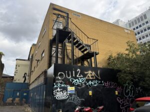Site of former squash club at 41 Haven Green. Photo: EALING.NEWS