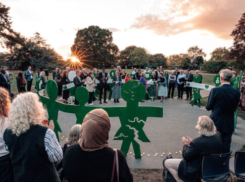 Humanitarian Memorial in Gunnersbury Park. Photo: Jonny Donovan / The Global Interagency Security Forum
