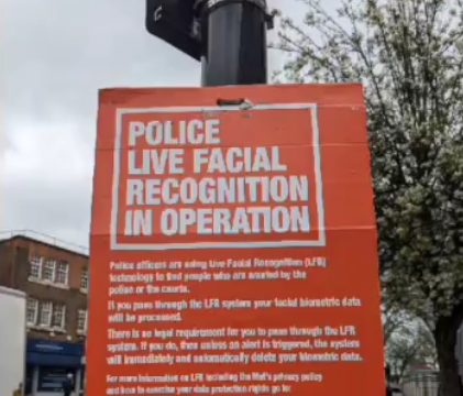 Police Live Facial Recognition. Photo: Metropolitan Police